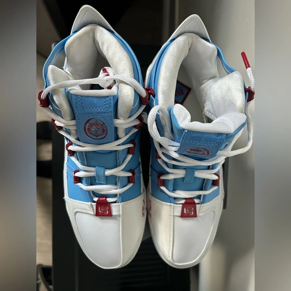 Nike LeBron 3 “Houston Oilers” Men’s Size 10 👟🏀 - Picture 11 of 12